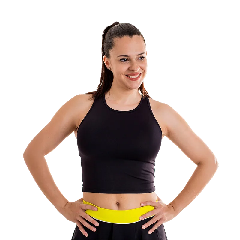 Belen Berbel Basica Corta Black 2025 T-shirt da padel Donna