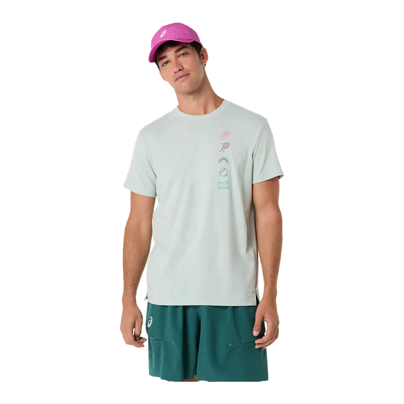 Asics Game Seasonal Graphic Tee SS26 T-shirt da padel