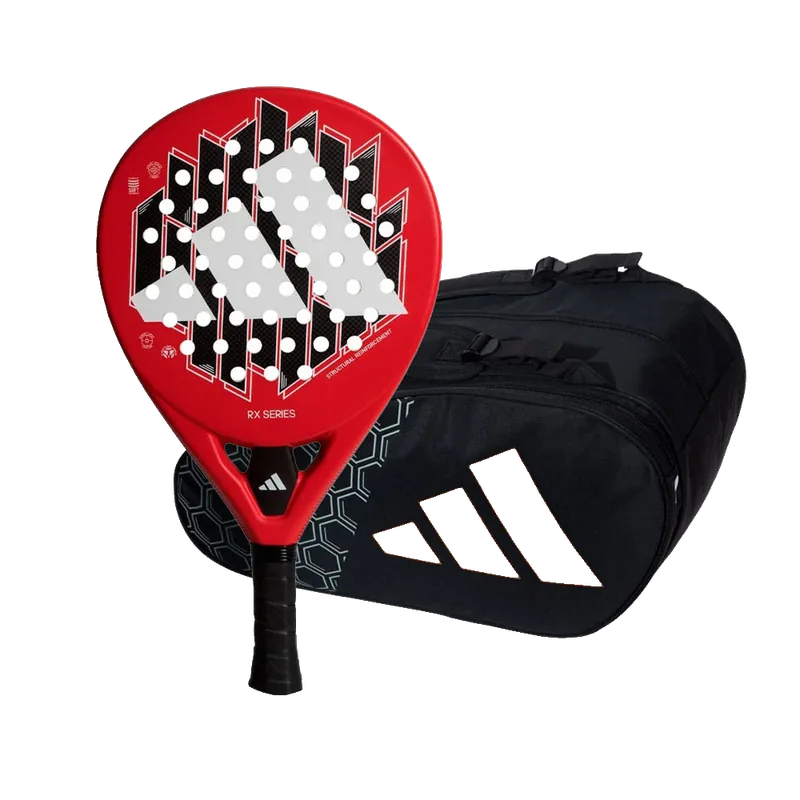 Racchetta Adidas RX Series Red + Borsa Adidas Control Bronze - Pack Completo
