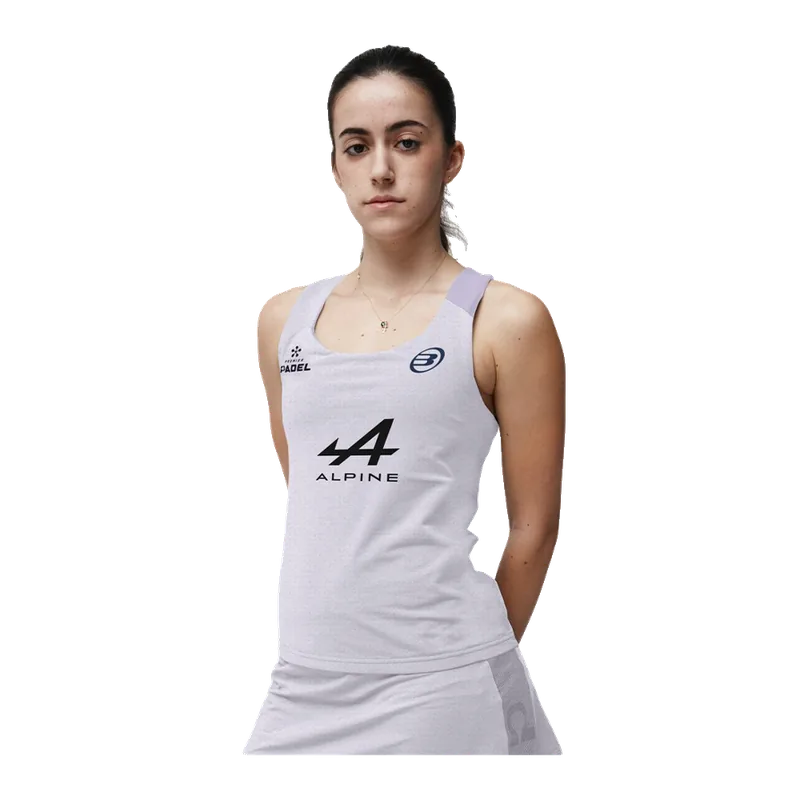 Bullpadel Pado Lilla SS26 Claudia Fernandez T-shirt ufficiale da padel Donna
