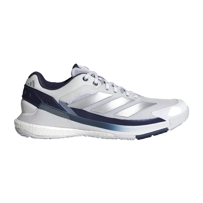 Adidas Crazyquick Boost Padel SS26 Uomo Bianco/Blu - Scarpe da Padel
