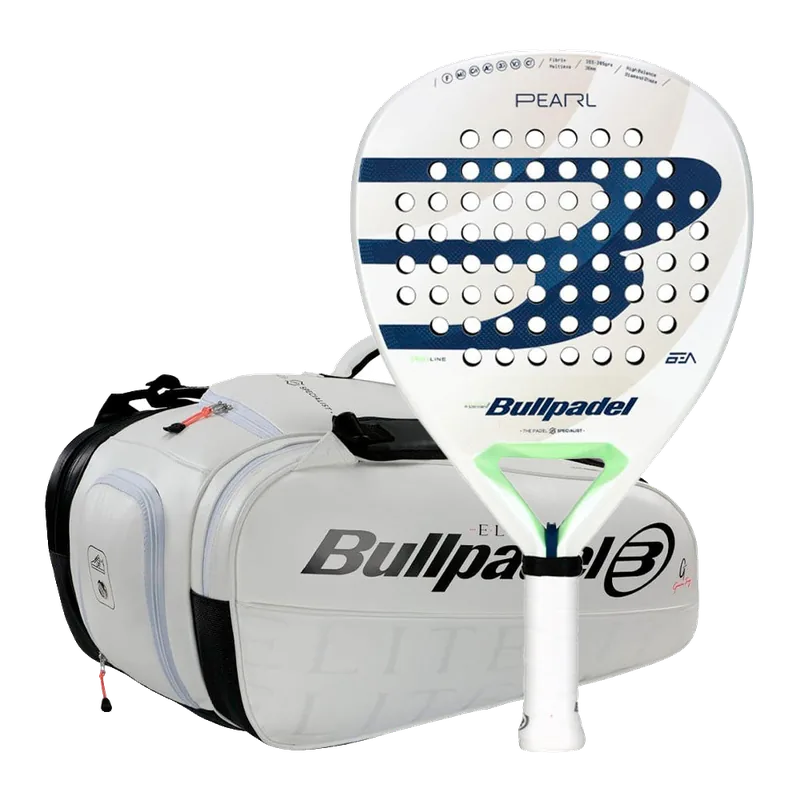 Pack Racchetta Bullpadel Pearl Bea Gonzalez 2025 + Borsa Bullpadel Elite Ghiaccio