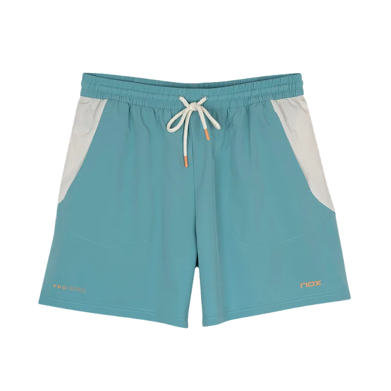 Nox Pantaloncini Padel Nox Pro Turquesa Uomo SS25