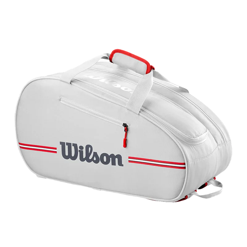 Wilson Team Padel Bag Off White Unisex