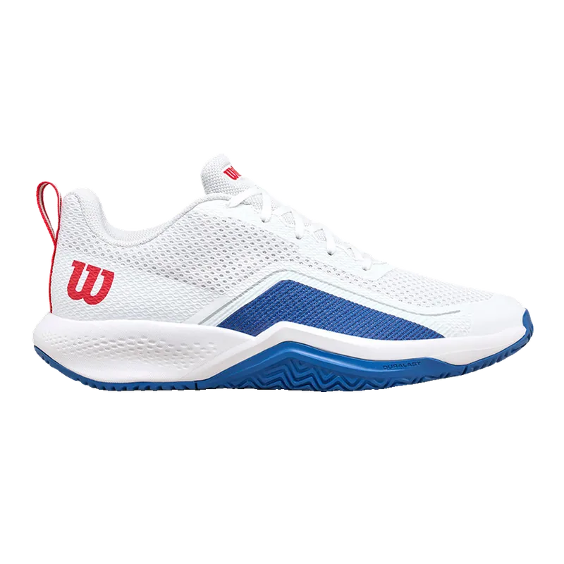 Wilson Rush Pro Lite FW25 Scarpe da padel Uomo Bianco/Blu