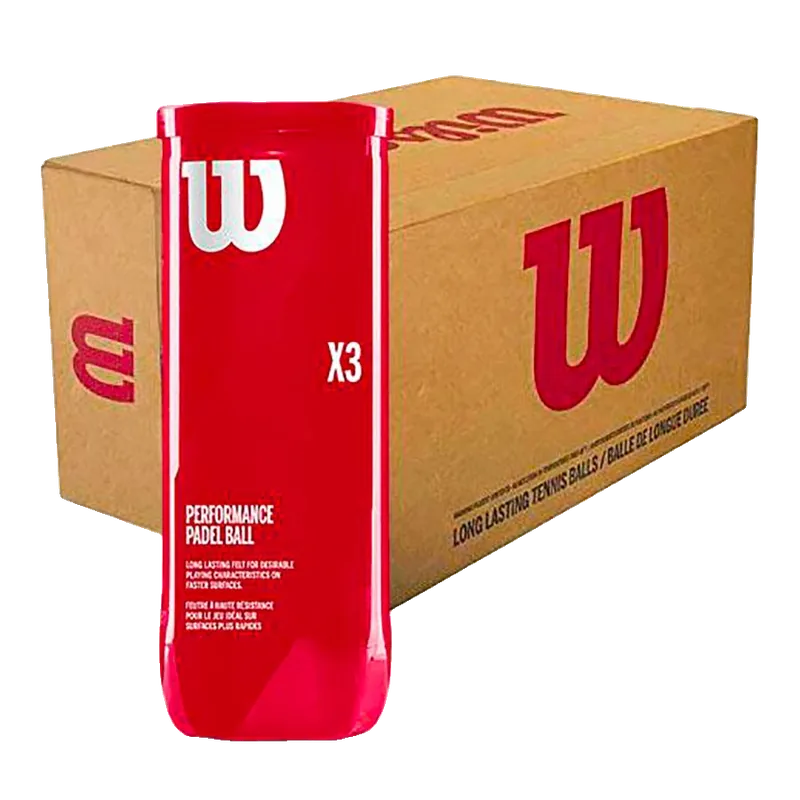 Wilson Scatola palline Wilson PADEL X3 24 TUBI