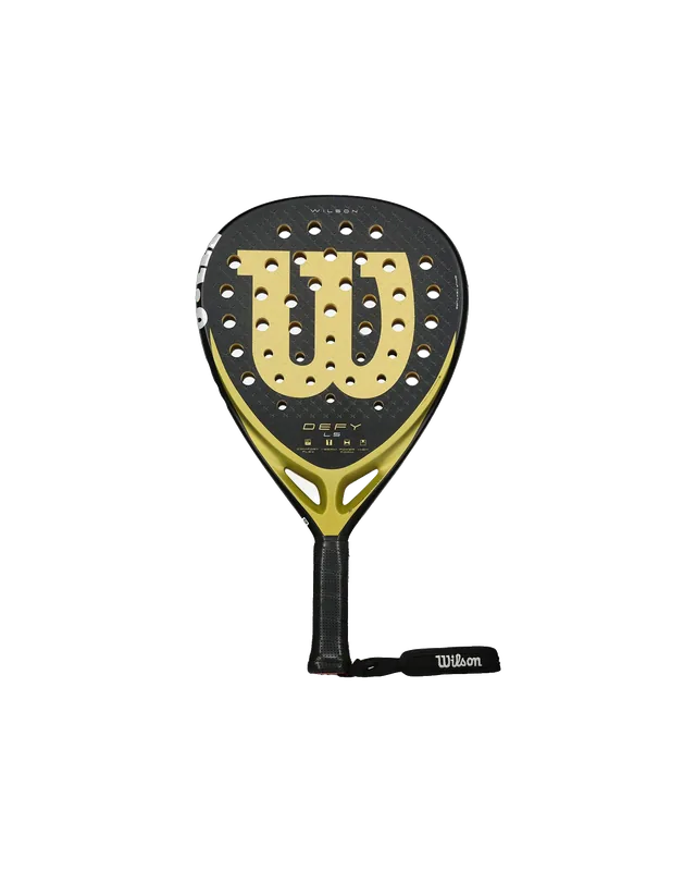 Wilson Defy Ls V1 Padel - Padel Intermedia - Nero