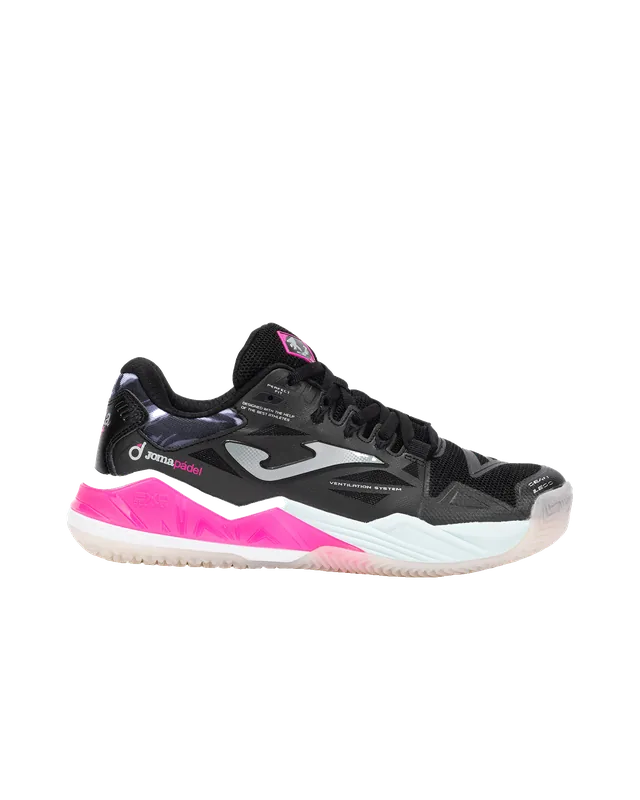 Joma Spin Padel W - Scarpe Padel - Donna - Nero